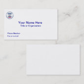 USAID VISITENKARTE (Vorne/Hinten)