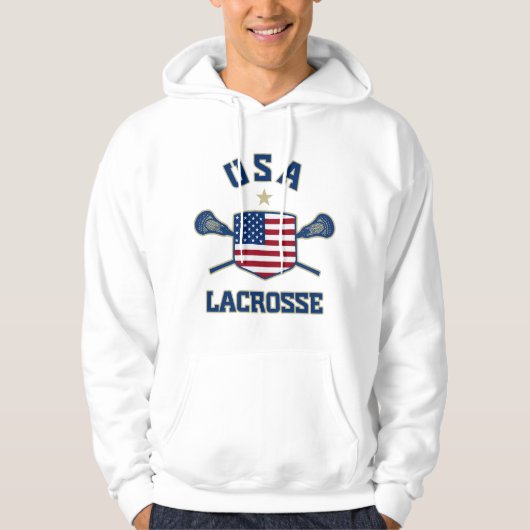 USALacrosse Hoodie (Vorderseite)