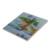 Usambaraveilchen 6470 und Teacups Fliese (Seite)