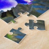 Usambaraveilchen-Blau Puzzle (Seite)