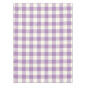 Usambaraveilchen-Gingham-/Büffel-Karo-Tischdecke Tischdecke (Vorderseite)