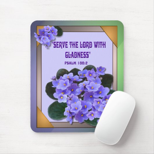 USAMBARAVEILCHEN Mousepad (Mit Mouse)