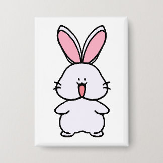Usara the Bunny – Simple Cute Character Front View Button