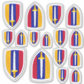 USARV Vietnam Kriegsveteranen Kontakt Aufkleber (Vorderseite)