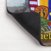 usarv Vietnamkriegflecken-Veteranentierärzte Mousepad (Ecke)