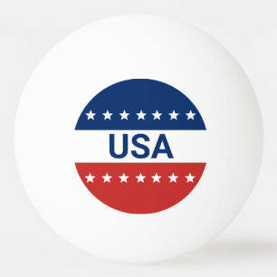 USA's 250. Jubiläum 1776 2026 Rot Weiß Blau Tischtennisball