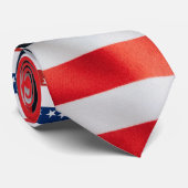 USA's 250th Anniversary 1776 2026 Red White Blue Krawatte (Gerollt)