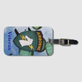 USASOC 1. Special ops SOCOM Veterans veterans vete Gepäckanhänger (Vorderseite (Horizontal))
