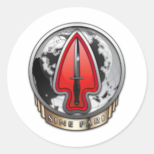 USASOC [New DUI] Runder Aufkleber