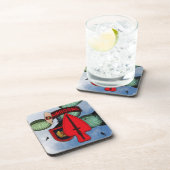 USASOC SOC Special Ops Fort Bragg Veterans Veteran Getränkeuntersetzer (Rechte Seite)