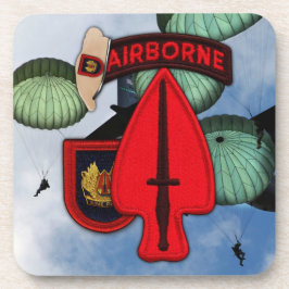 USASOC SOC Special Ops Fort Bragg Veterans Veteran Getränkeuntersetzer