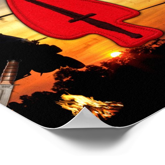 USASOC Special Ops lrps lrp recon Poster (Ecke)