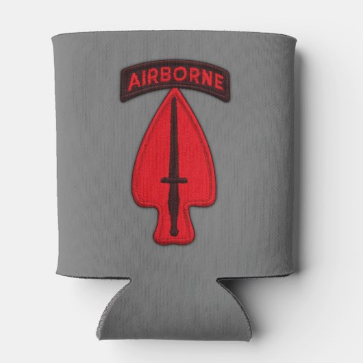 USASOC Special OPS Patch Dosenkühler (Rückseite)