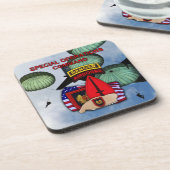 usasoc special ops vets patch Cork Untersetzer (Linke Seite)