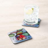 usasoc special ops vets patch Cork Untersetzer (Rechte Seite)