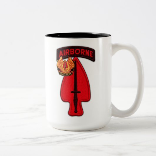 usasoc spezielle ops sof-Operationsbefehlsveterane Zweifarbige Tasse (Rechts)
