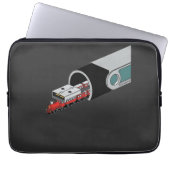 USB-Bahn für digitale Reise - Gehäuse für Laptop-I Laptopschutzhülle (Vorderseite)