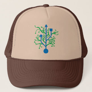 USB-Baum-Hüte Truckerkappe