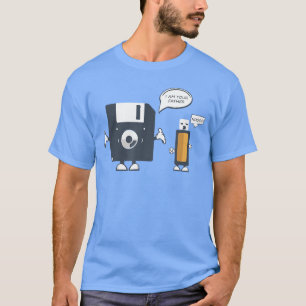 USB-Diskette Ich bin dein Vater Lustiger Nerd Geek T-Shirt