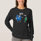 Usb Engineer Program für Programmierer-CDs auf Dis T-Shirt (Vorderseite)