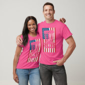 USB Flag Disk Golf T-Shirt (Unisex)