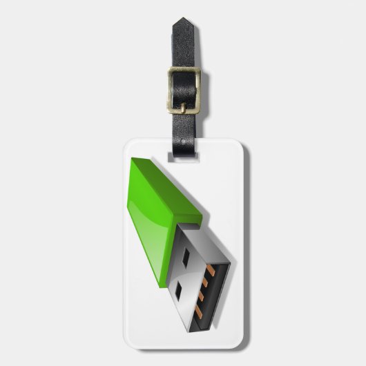 USb Flash Drive Gepäckanhänger (Vorderseite vertikal)