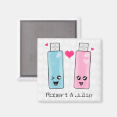 USB-Flash-Laufwerk-Liebe Magnet (Vorderseite/Rückseite)