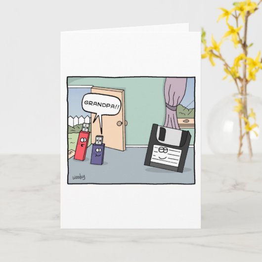 USB-Karte Karte (Gelbe Blume)