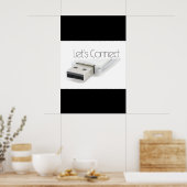 USB-lass Poster (Küche)