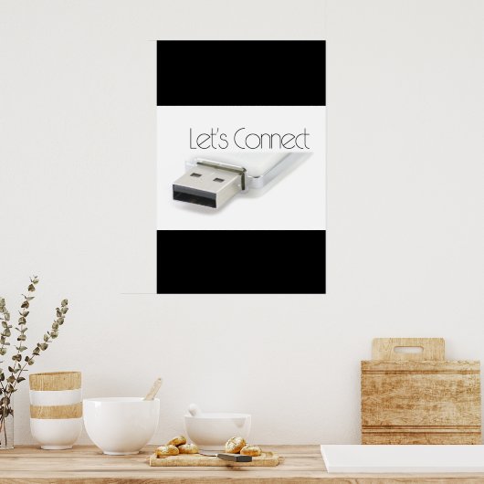 USB-lass Poster (Küche)