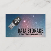 USB-Laufwerk | Technische Datenspeicherung Visitenkarte (Vorderseite)