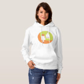 USB-Stecker-Symbol Hoodie (Vorne ganz)