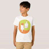 USB-Stecker-Symbol T-Shirt (Vorne ganz)