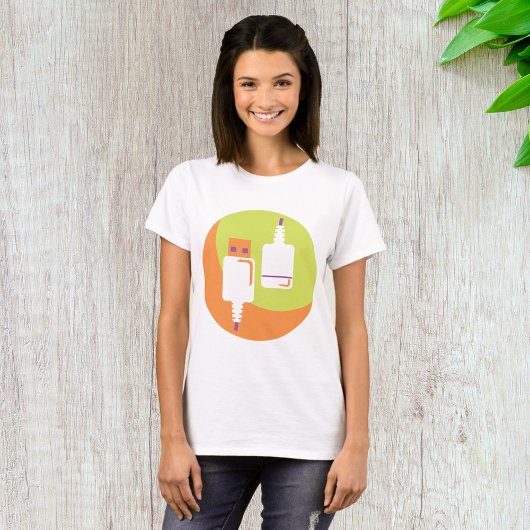 USB-Stecker-Symbol T-Shirt