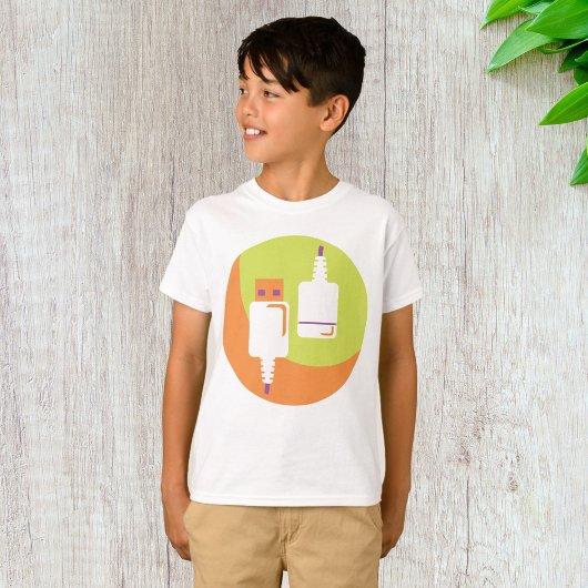USB-Stecker-Symbol T-Shirt