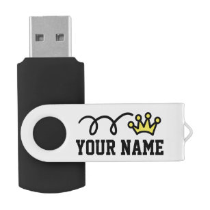 USB-Stift-Flash-Laufwerk mit personalisiertem Name USB Stick