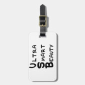 USB - Ultra Smart Beauty Gepäckanhänger (Vorderseite vertikal)