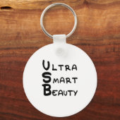 USB - Ultra Smart Beauty Schlüsselanhänger (Vorderseite)