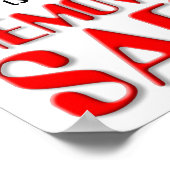 USB Unsafe Funny Poster entfernen (Ecke)