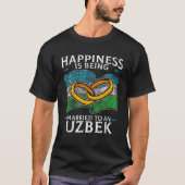 Usbekische Hochzeitsrepublik Usbekistan Verheirate T-Shirt (Vorderseite)