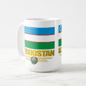"Usbekischer Stolz" Kaffeetasse (Vorderseite Links)
