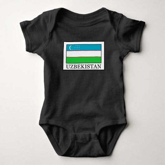 Usbekistan Baby Strampler (Vorderseite)