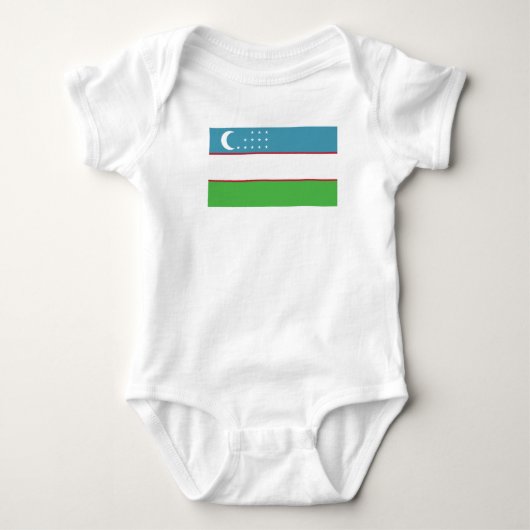 Usbekistan Baby Strampler (Vorderseite)