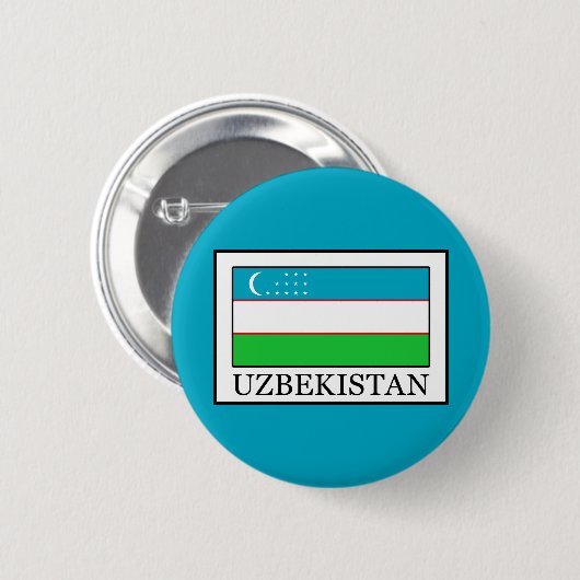Usbekistan Button (Vorne & Hinten)