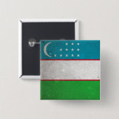 Usbekistan Button (Vorne & Hinten)