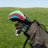 Usbekistan Flag Gorgetic Patriotic Golf Headcover (In SItu)
