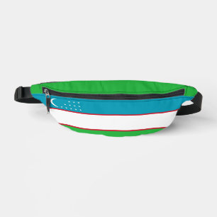 Usbekistan-Flagge Bauchtasche