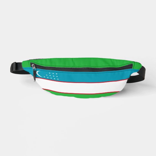 Usbekistan-Flagge Bauchtasche (Vorderseite)