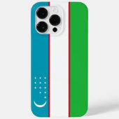 Usbekistan-Flagge Case-Mate iPhone Hülle (Rückseite)