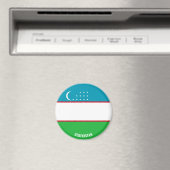 Usbekistan Flagge Charming Patriotic Magnet (In Situ (Geschirrspüler))